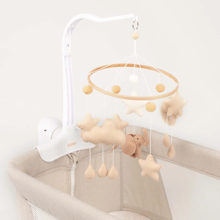 Neno Eli, kinderbedcarrousel met bevestigingsbeugel, 1 st