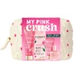 Nuxe My Pink Crush set, masker, 75 ml + micellair water, 100 ml + crème, 15 ml + Or Florale droge olie, 10 ml + make-uptasje