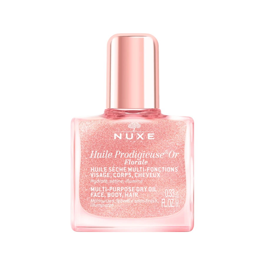 Nuxe My Pink Crush set, masker, 75 ml + micellair water, 100 ml + crème, 15 ml + Or Florale droge olie, 10 ml + make-uptasje