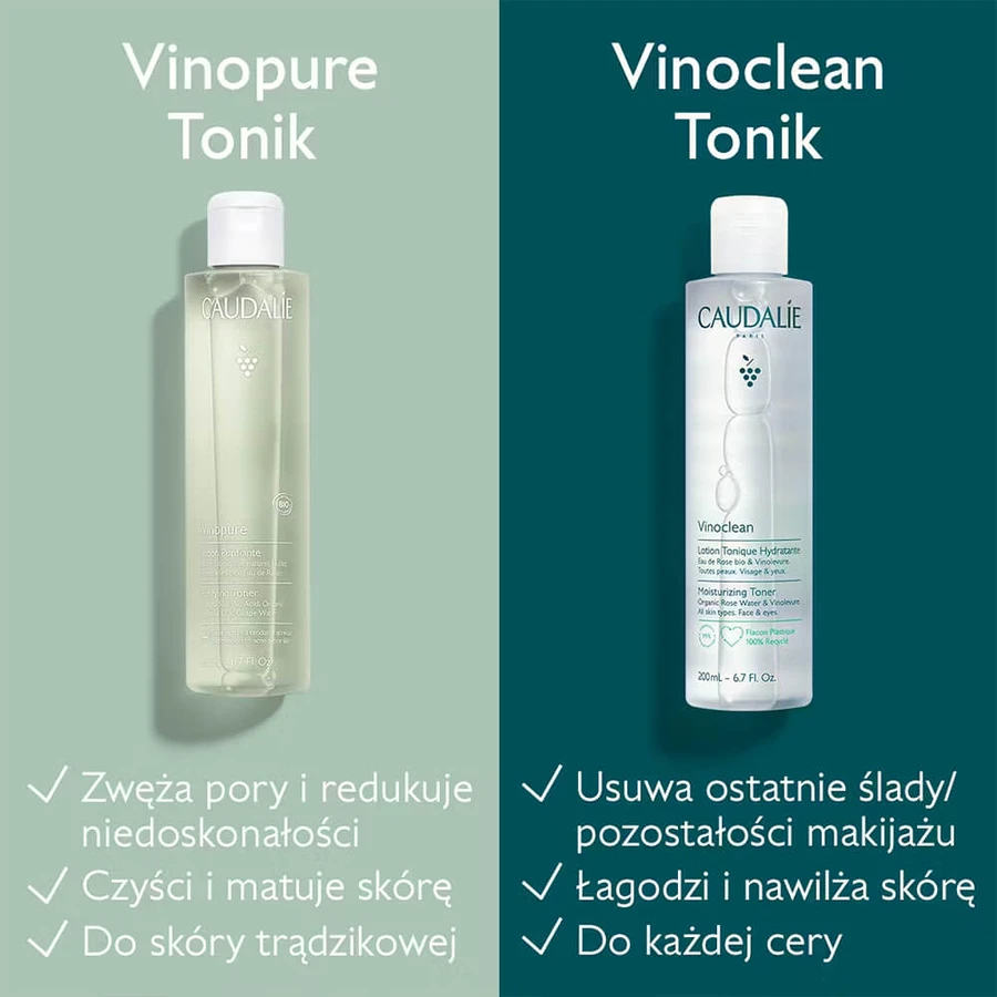 Caudalie Vinoclean, hydraterende tonic, 200 ml