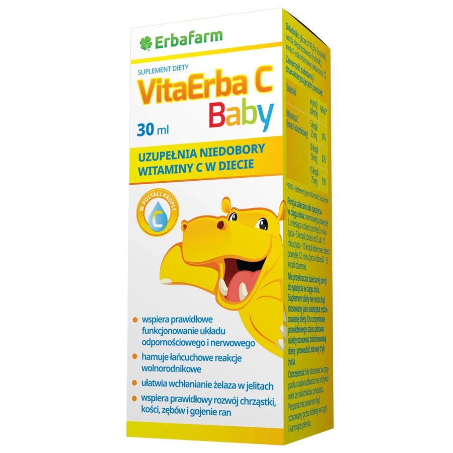 Erbafarm Naturale VitaErba C Baby, Tropfen, 30 ml