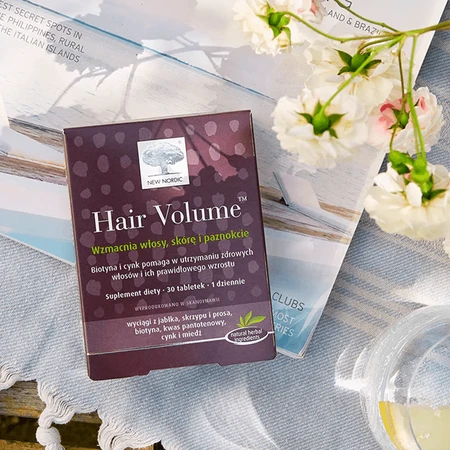 New Nordic Hair Volume, 90 tablets + medicine drawer bottle free of charge