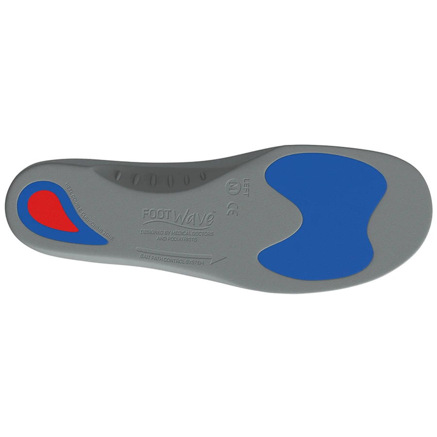 FootWave Piedi piatti, solette ortopediche, medie, 42-43, 1 paio