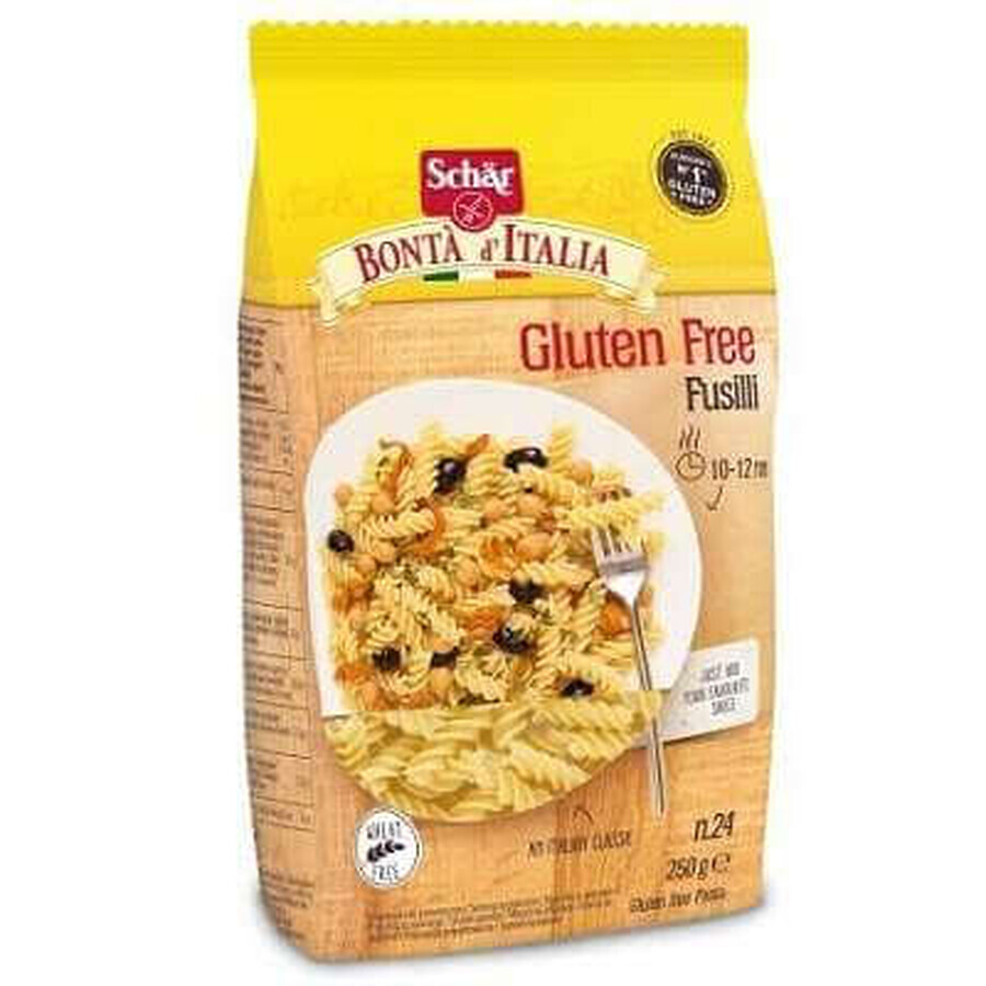 Glutenvrije pasta, Fusilli, 250g, Dr. Schar