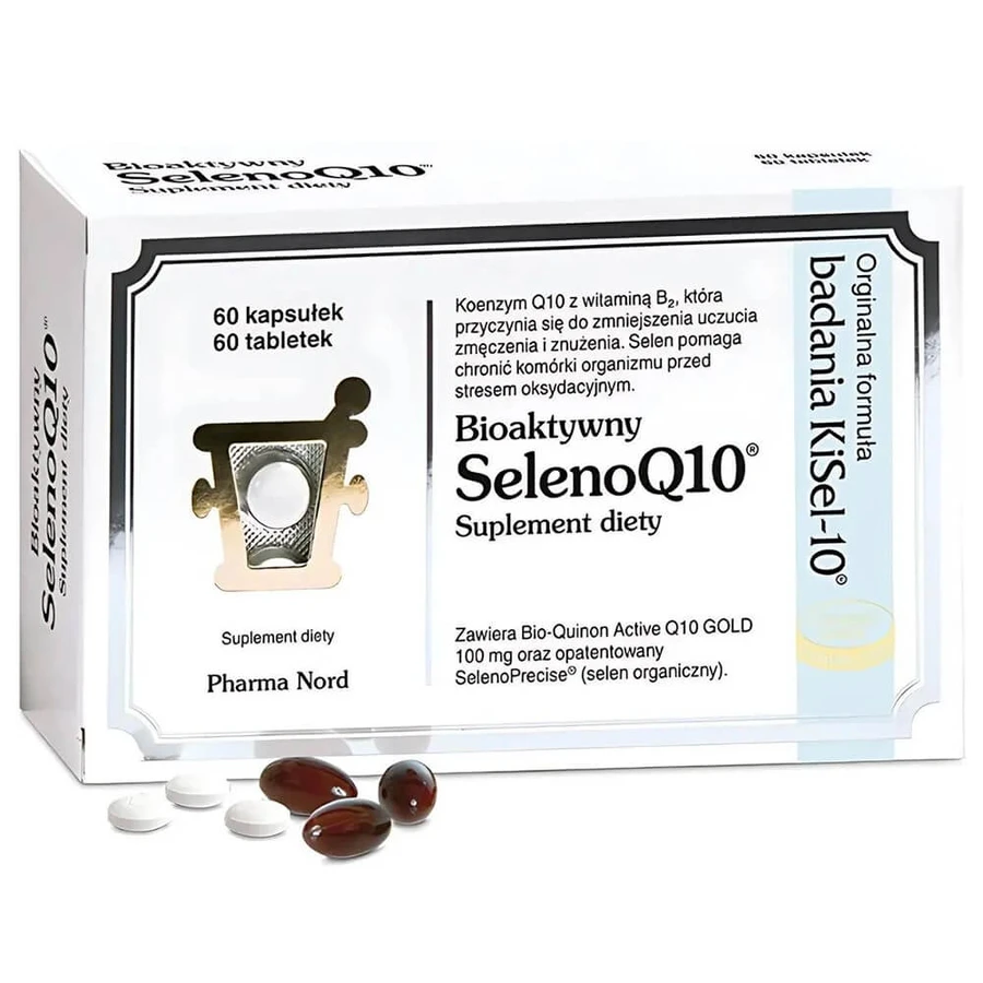 Pharma Nord Bioaktywny SelenoQ10, 60 tabletek + 60 kapsułek: ceny i cechy