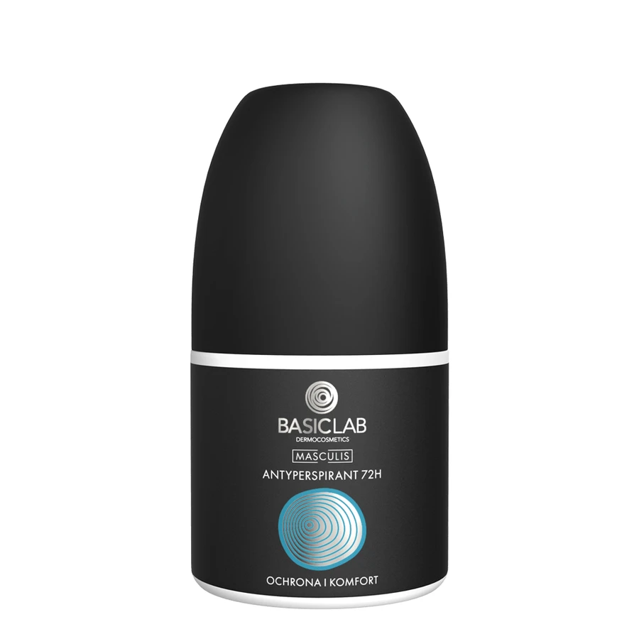 BasicLab Masculis, Antitranspirant 72h, Schutz und Komfort, 60 ml