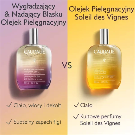 Caudalie, huile de soin nourrissante pour le corps, le visage et les cheveux, 100 ml