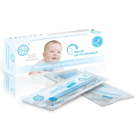 Testeo, ovulatietest, LH-streaming, 7 stuks