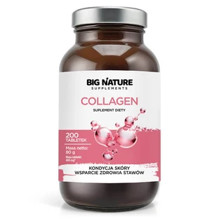 Big Nature Colágeno, 200 comprimidos