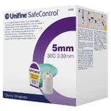 Unifine SafeControl, pen needles, 30G, 5 mm, 100 pieces