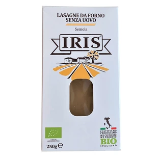Hard wheat lasagna pasta, 250 gr, Iris