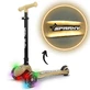 LED opvouwbare step met verlicht platform Sparky, + 3 jaar, Champagn, Milly Mally