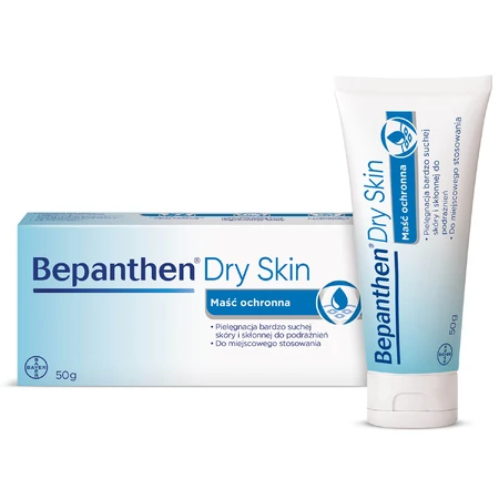 Bepanthen Peau sèche, pommade protectrice, peau très sèche et irritable, 50 g
