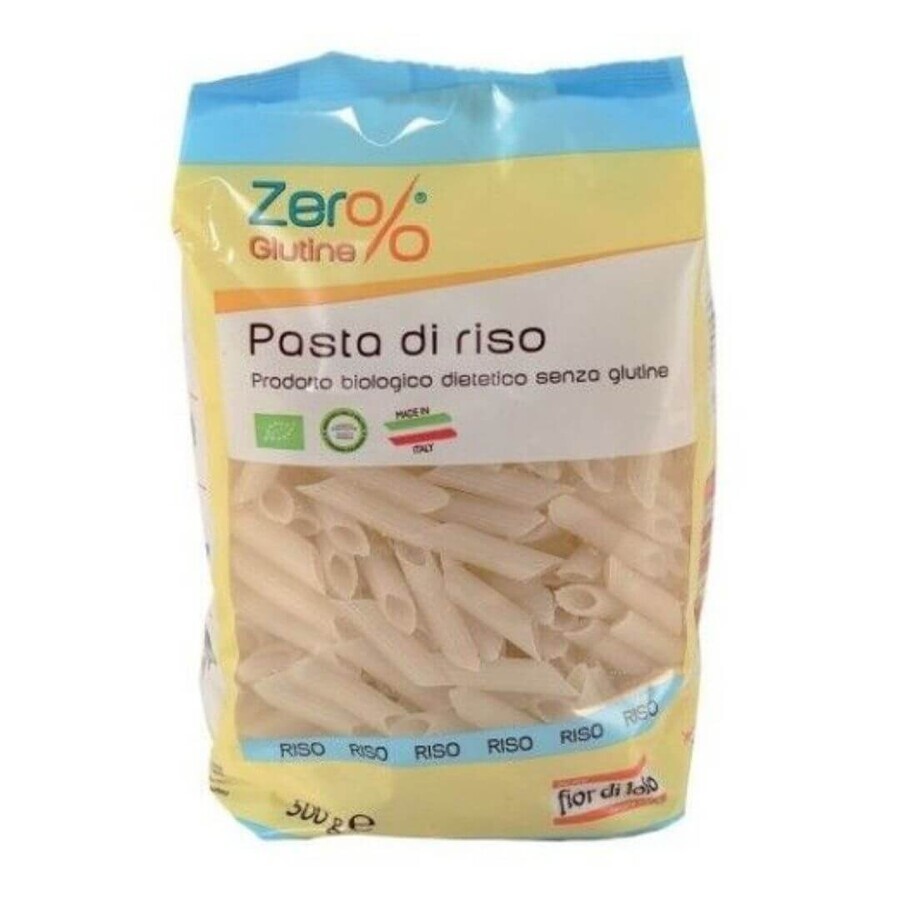 Pâtes penne au riz sans gluten, 500 g, Fior Di Loto