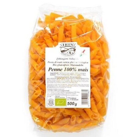 Penne au maïs sans gluten, 500 g, Iris Bio