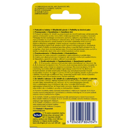 Dr. Scholl's, almohadillas para juanetes, 5 piezas