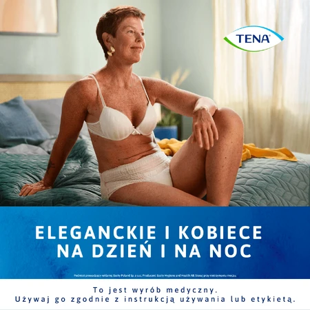 Tena Lady Pants Creme, braguitas absorbentes, talla M, 75-105 cm, Plus, 9 unidades