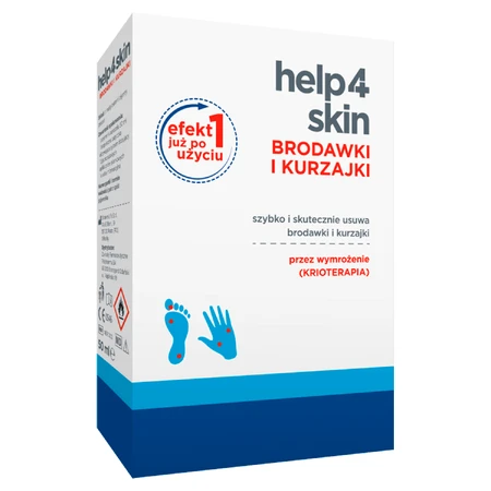 Help4Skin Warzen und Dornwarzen, Aerosol, 50 ml