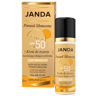 Janda Sun Parasol, gezichtscrème, SPF 50, 50 ml