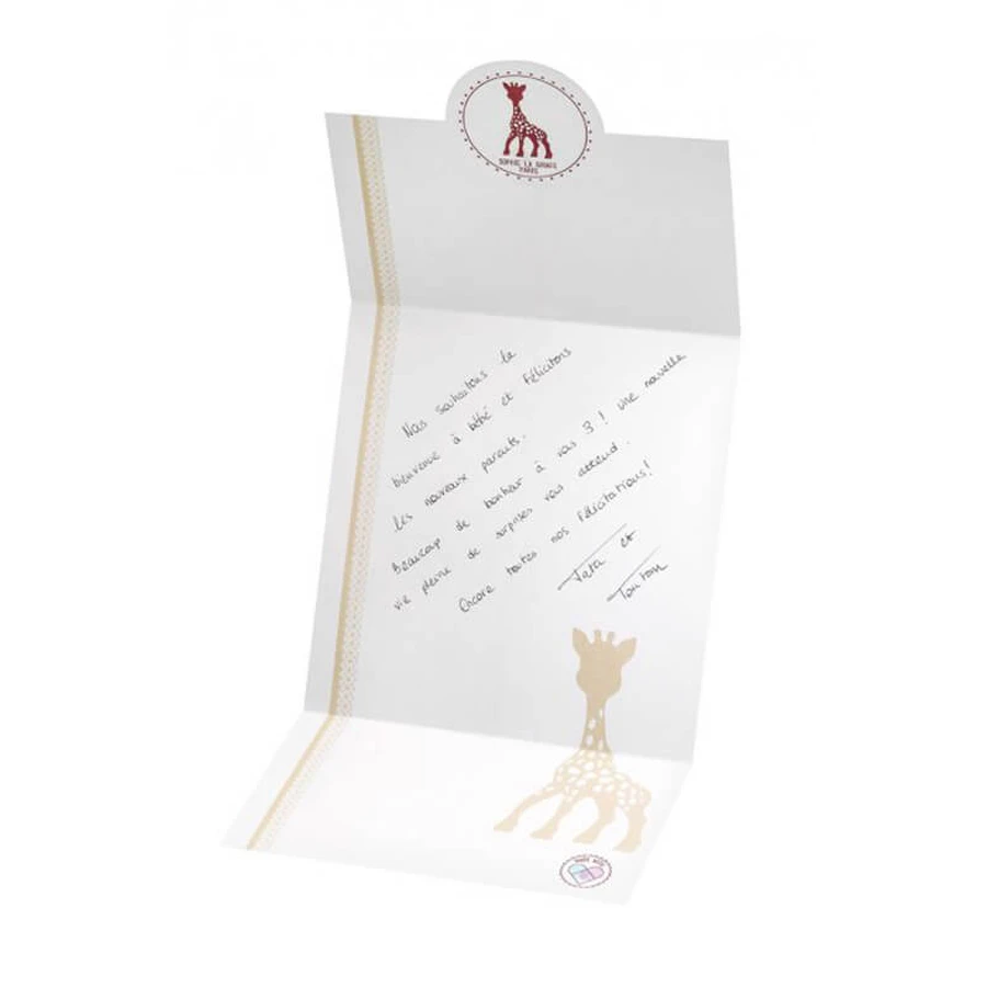 Sophie Giraffe So'pure, piccolo set nascita n. 1, dalla nascita