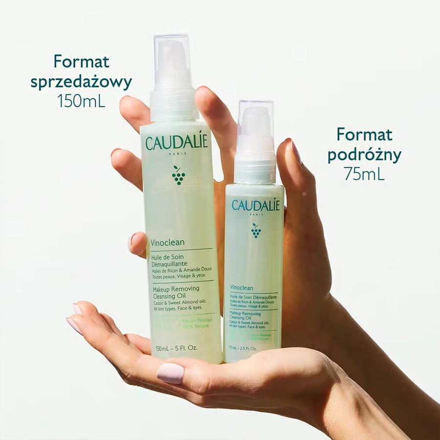 Caudalie Vinoclean, makeup remover oil, 75 ml