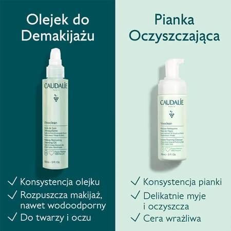 Caudalie Vinoclean, makeup remover oil, 75 ml