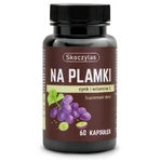 Skoczylas Na Plamki, cynk, beta karoten, witamina E, 60 kapsułek: ceny i cechy