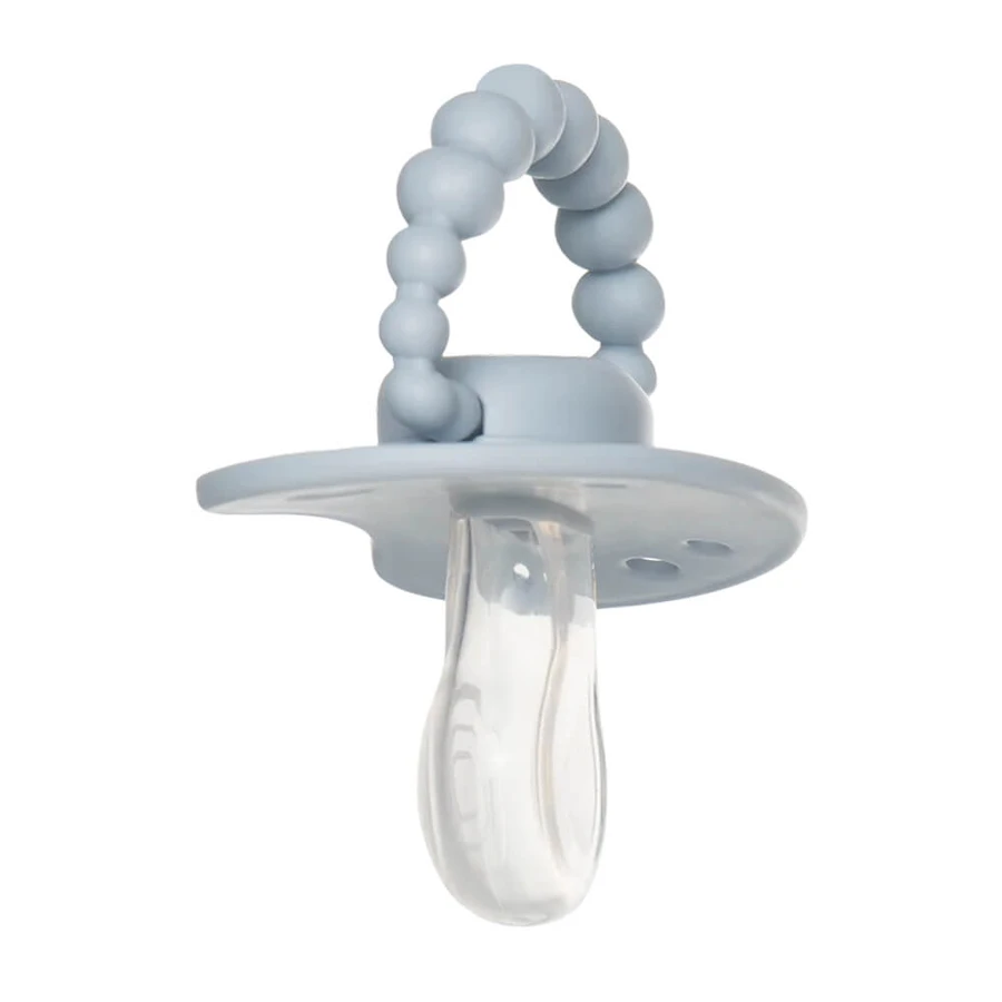 Luu Kids, pacifier, positioning, silicone, Baby Dove, 3-6 months, 1 piece