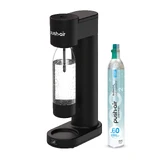 Dafi PushAir, water saturator, black + bottle, 0.7 l, 1 piece