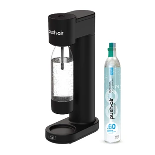 Dafi PushAir, Wasserbelüfter, schwarz + Flasche, 0,7 l, 1 Stück