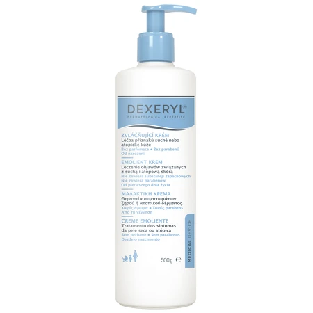 Dexeryl set, emollient cream for dry skin, 2 x 500 g