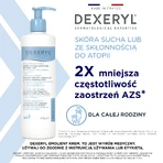 Dexeryl set, emollient cream for dry skin, 2 x 500 g