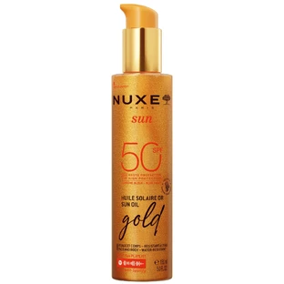 Nuxe Sun, olio abbronzante illuminante, spray, SPF 50, 150 ml