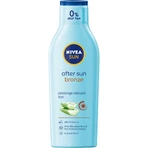 Nivea Sun Invisible Finish set, loción solar hidratante, FPS 50+, 150 ml + loción prolongadora para después del sol, 200 ml + bolsa de playa de regalo