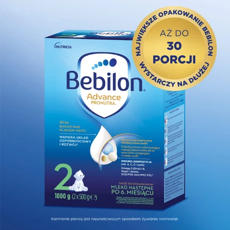 Bebilon Advance Pronutra 2, opvolgmelk, ouder dan 6 maanden, 2 x 1000 g
