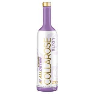 Allnutrition Alldeynn CollaRose Elixir, aromă de zmeură și căpșuni, 500 ml
