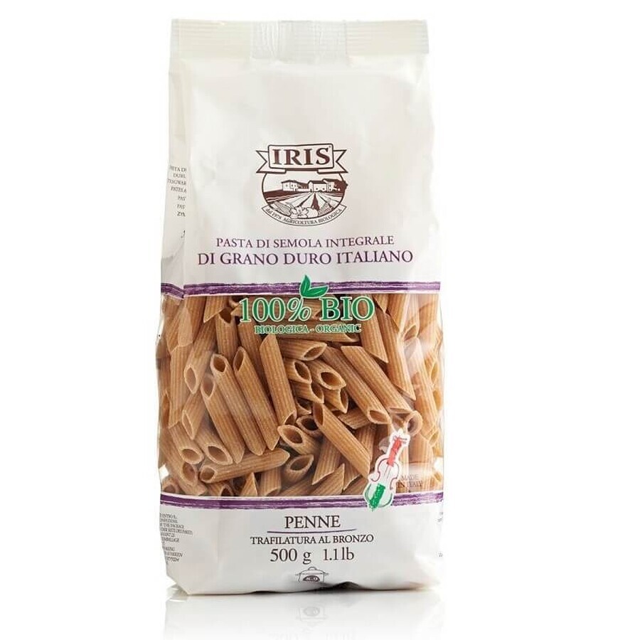 Penne di semola di grano duro, 500 gr, Iris