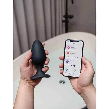 Lovense Hush 2, app-gestuurde anaalplug, L