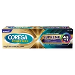Corega Power Max Supreme All-In 1, krem mocujący do protez zębowych, neutralny, 40 g: ceny i cechy