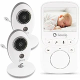 Video Monitor whireless with 8 lullabies and 2 independent cameras Babyline 5.1, White, Lionelo