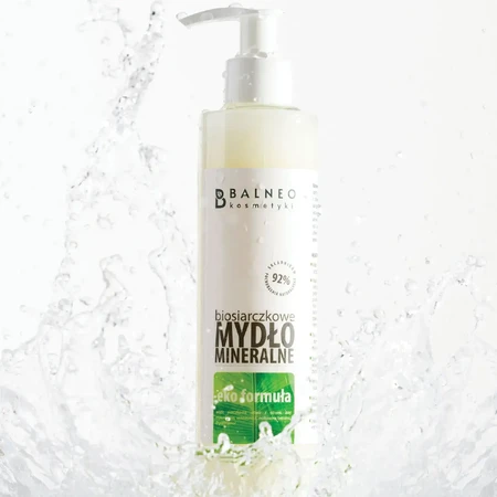 Balneokosmetyki biosulfide mineral liquid soap, 250 ml, Malinowe Hotele