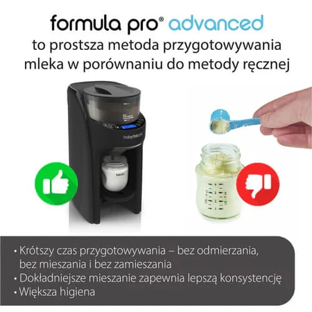 Baby Brezza Formula Pro Advanced, melkautomaat, zwart