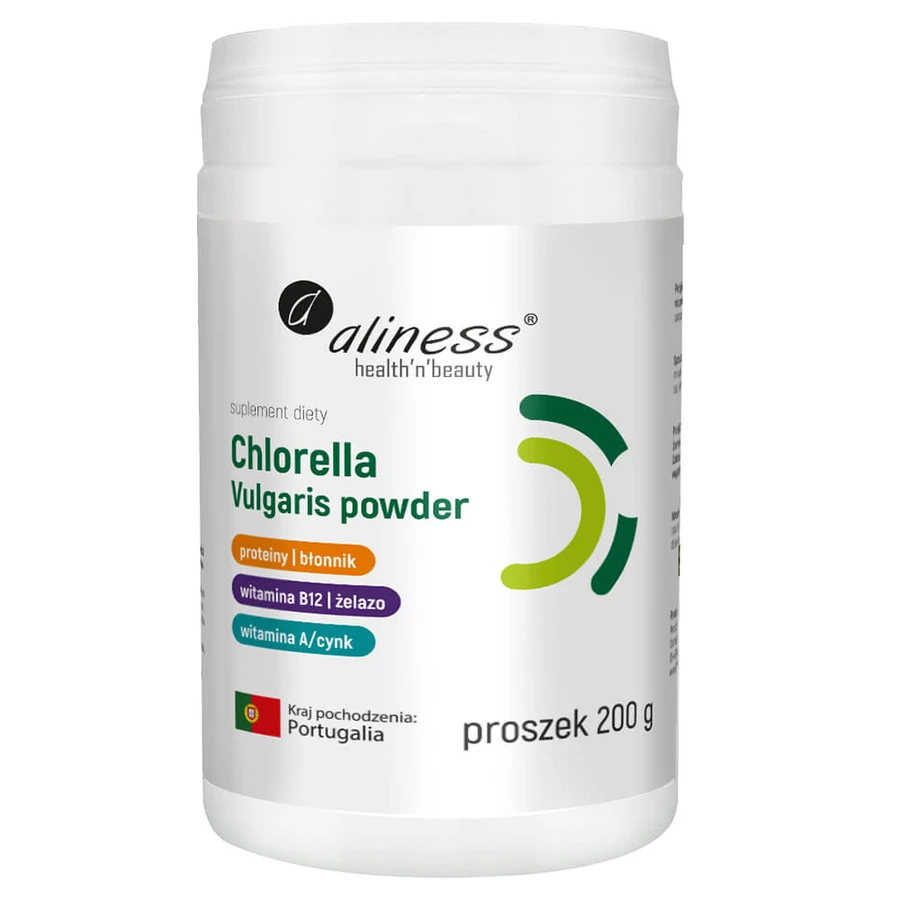 Aliness Chlorella Vulgaris Poeder, 200 g