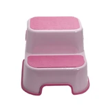 Antislip toiletzitting met 2 treden, Roze, Bebe Royal