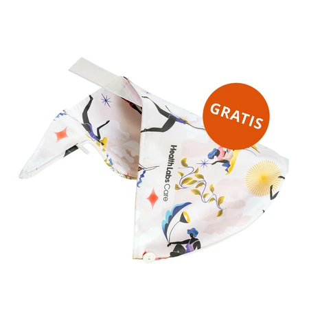 Kit Health Labs Balance On, champú tricoma hidratante con prebióticos, 250 ml + tricoma con ceramidas para el cuero cabelludo, 175 ml + turbante capilar gratuito