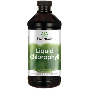 Swanson Liquid Chlorophyll, chlorofil w płynie, 473 ml