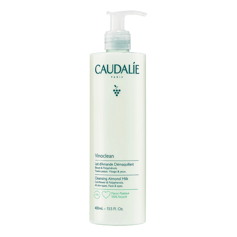 Caudalie Vinoclean, almond makeup remover milk, 400 ml