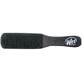 Brosse &#224; cheveux pour hommes Cuir noir, brosse humide