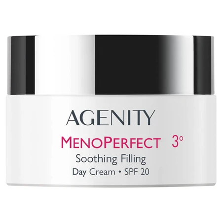 Agenity 3° MenoPerfect, łagodzący krem wypełniający na dzień, SPF 20, 50 ml: ceny i cechy
