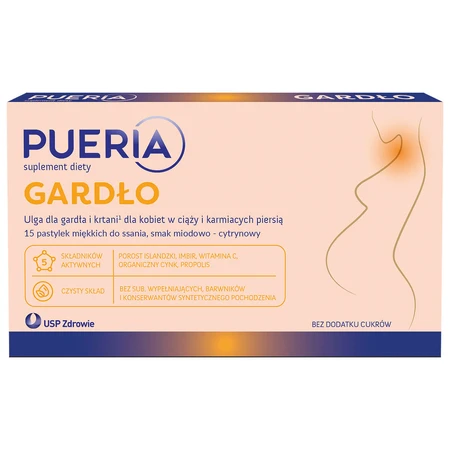 Pueria Throat, 15 Lutschtabletten